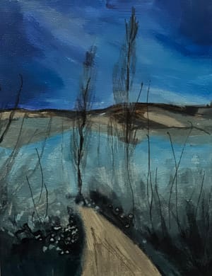 Walk to the Blue Lake